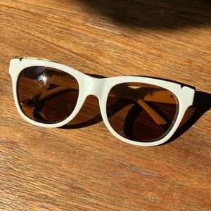 Tory Burch Sunglasses TY9043 White frame